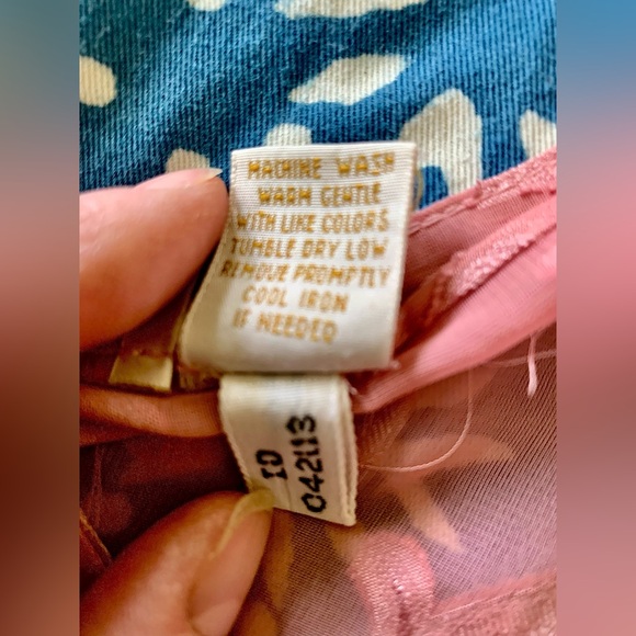 90’s Vintage Victoria’s Secret Dusty Pink Baby Doll Nightie Set - Picture 7 of 7